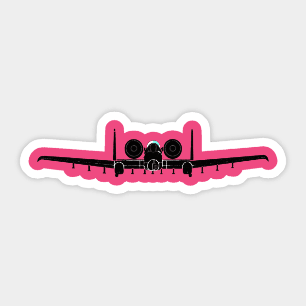 A-10A Fairchild Sticker by bigbot